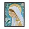 Stupell Industries Blessed Mary Portrait Floating Frame, design by Franklyn Gregory